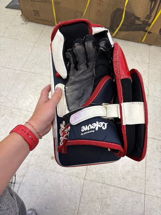 Used CCM Premier R1.5 Junior Catcher and Blocker Set Regular