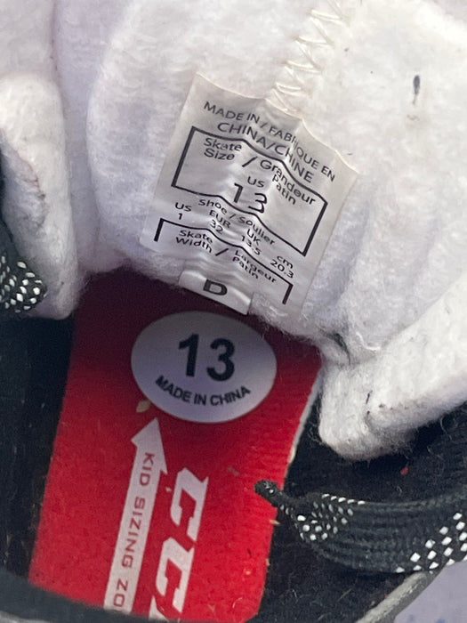 Used CCM FT345 Size 13 Youth Skates