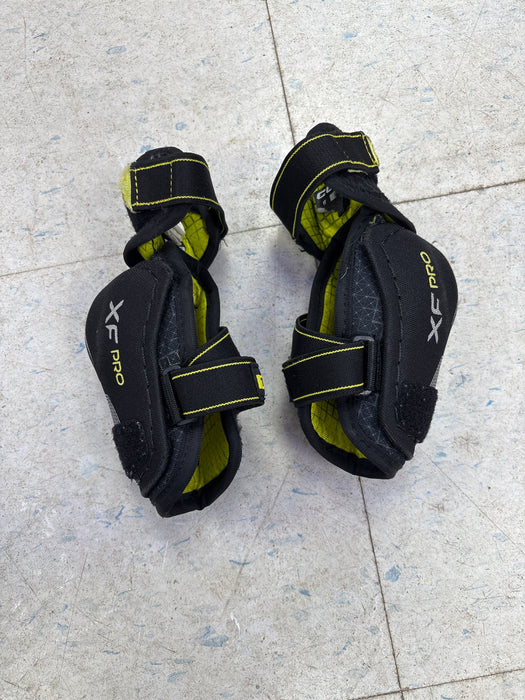 Used CCM Tacks XF Pro Youth Large Elbow Pads
