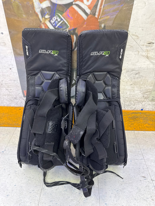 Used Vaughn SLR3 30+2” Junior Goalie Leg Pads