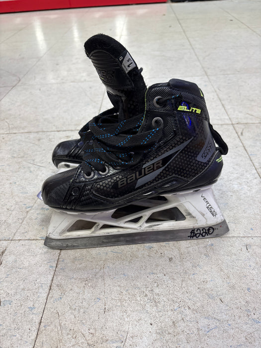Used Bauer Elite Size 1.5 D Goal Skate