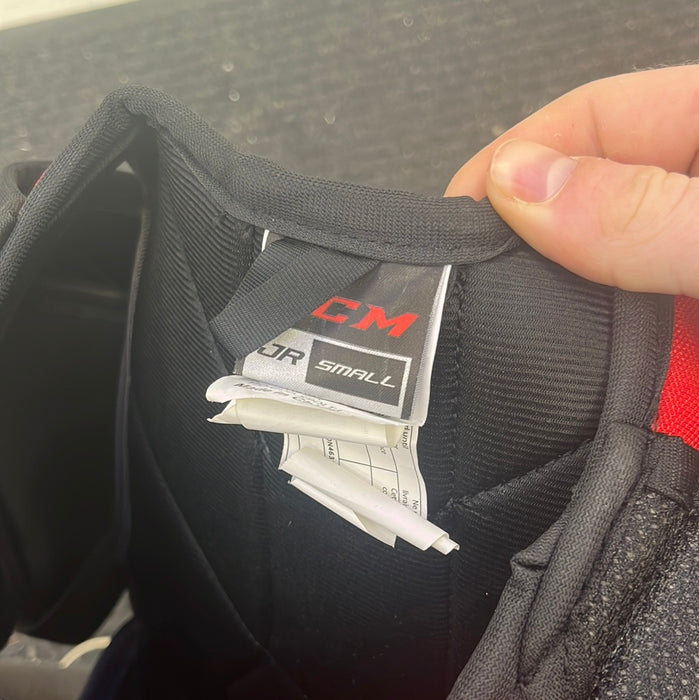 Used CCM QLT230 Junior Small Shoulder Pads