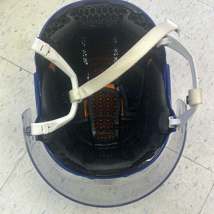Used CCM Tacks X Toronto Maple Leafs Pro Stock Helmet Senior Small