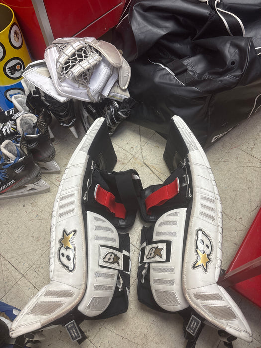 Used Brian’s Optik 9.0 Goalie Pad Size 27+1”