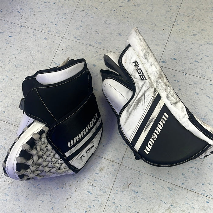 Used Warrior Ritual G6 Junior Catcher and Blocker Set
