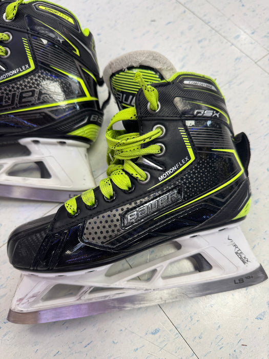 Used Bauer GSX Goalie Skates 3.0