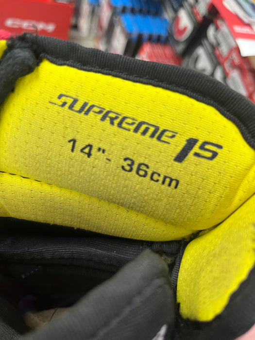 Used Bauer Supreme 1S 14” Gloves