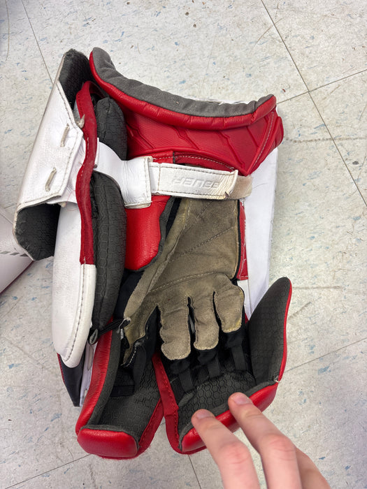 Used Bauer Vapor Hyperlite Catcher and Blocker Set