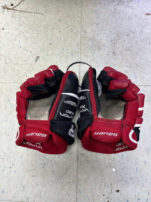 Used Bauer Vapor x80 10” Junior Gloves