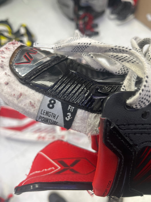Used Bauer Vapor X5 Pro Size 8 Fit 3 Skates