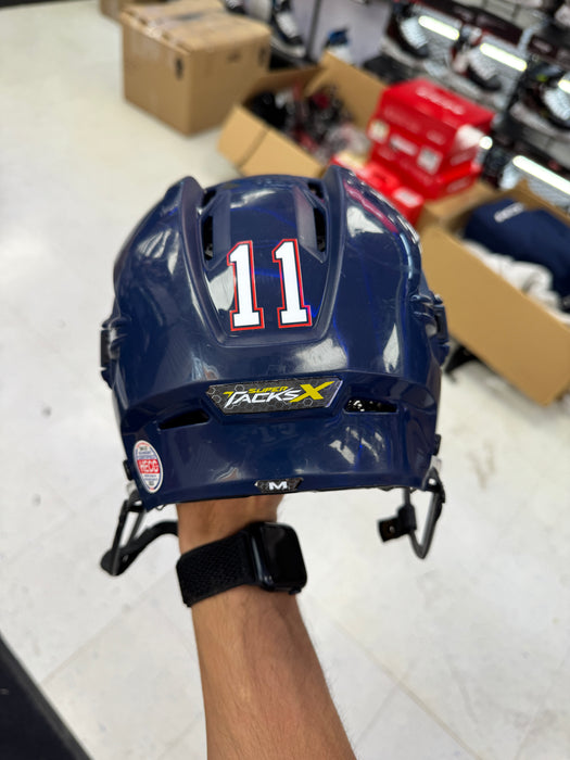 Used Pro Stock CCM SUPERTACKS X Helmet #11