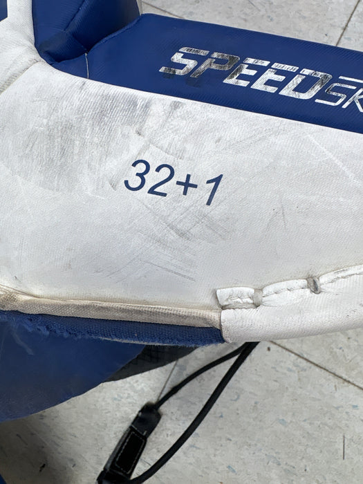 Used CCM EFlex 5.5 Senior 32"+1" Leg Pads