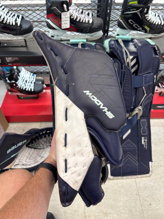 Used Pro Custom Bauer Shadow Goalie Set Pads/Catcher/Blocker