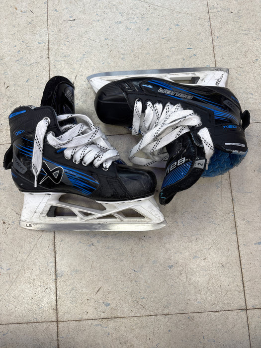 Used Bauer GSX Size 2.0 Goal Skate