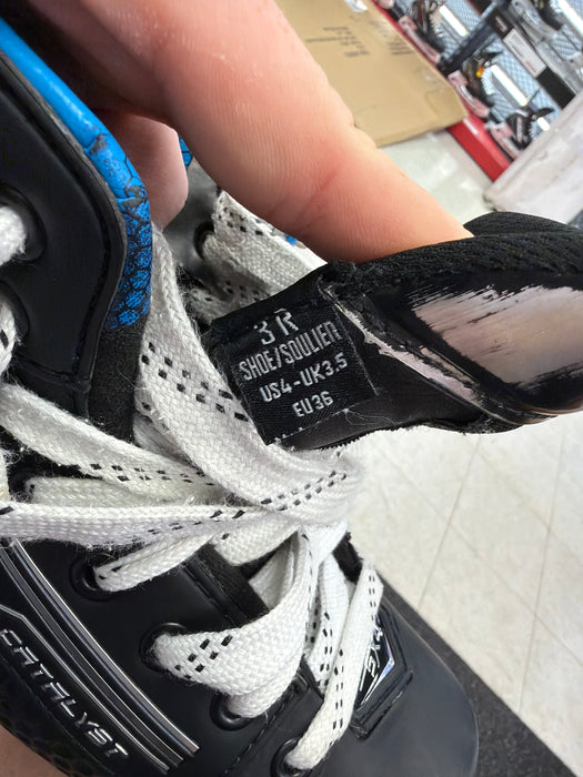 Used True Catalyst 5x4 Size 3.0R Goal Skates