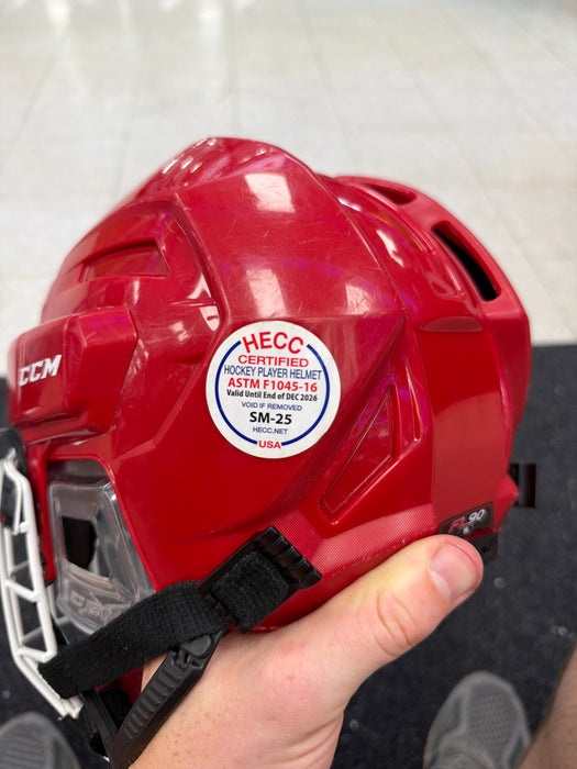 Used CCM FL90 Senior Small Helmet