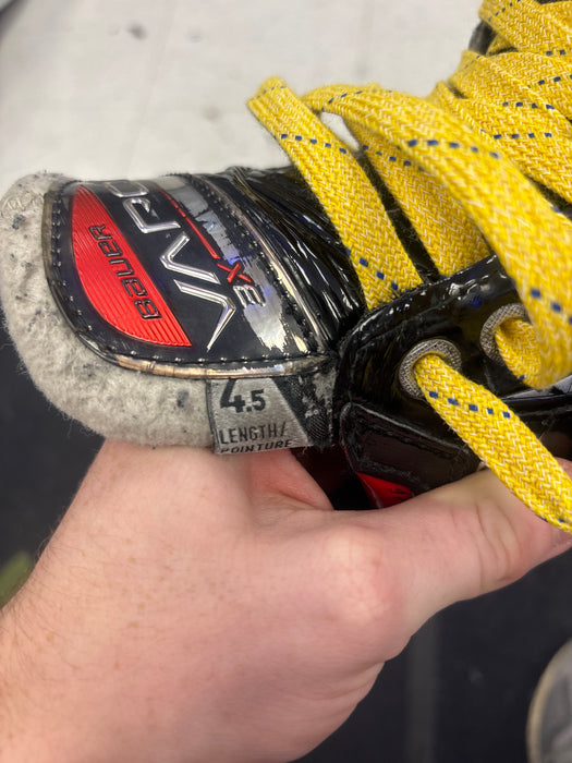 Used Bauer Vapor 3x Size 4.5 Fit 2 Skates