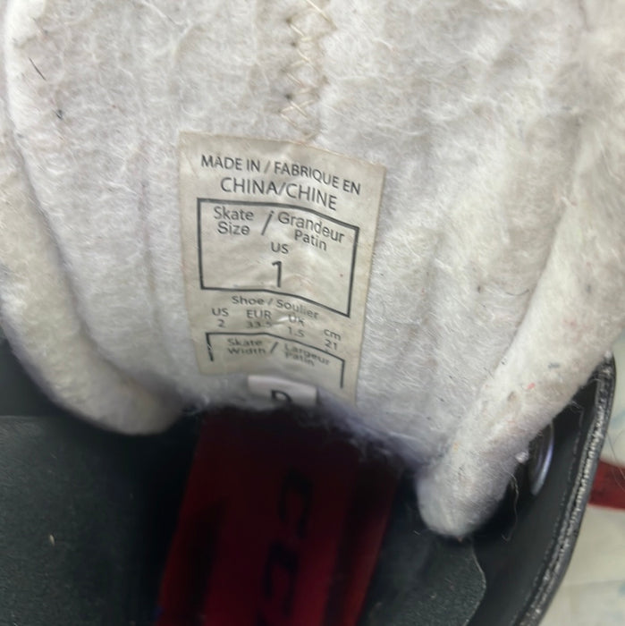 Used CCM FT360 Size 1 Player Skates