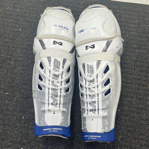 Used Bauer Nexus 14” Shin Pads