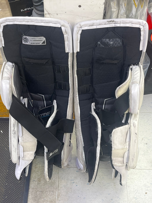Used Bauer Supreme S29 Intermediate X-Small Goal Pads