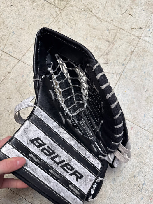 Used Bauer GSX Goal Catcher and Blocker Set Junior