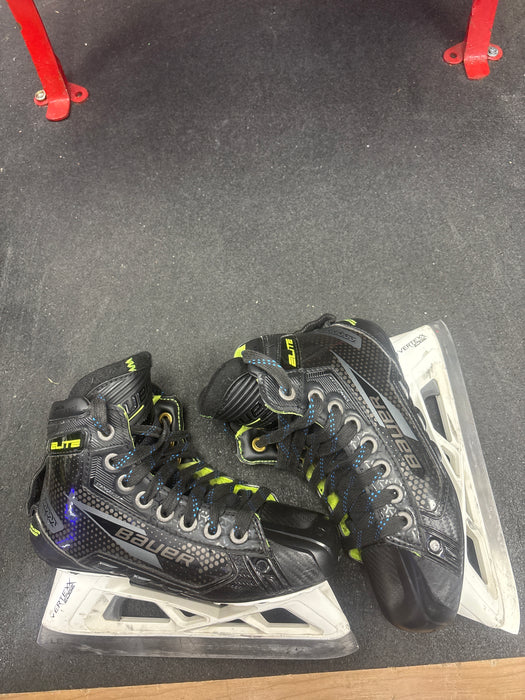 Used Bauer Vapor Elite Goalie Skates Size 1.5 D