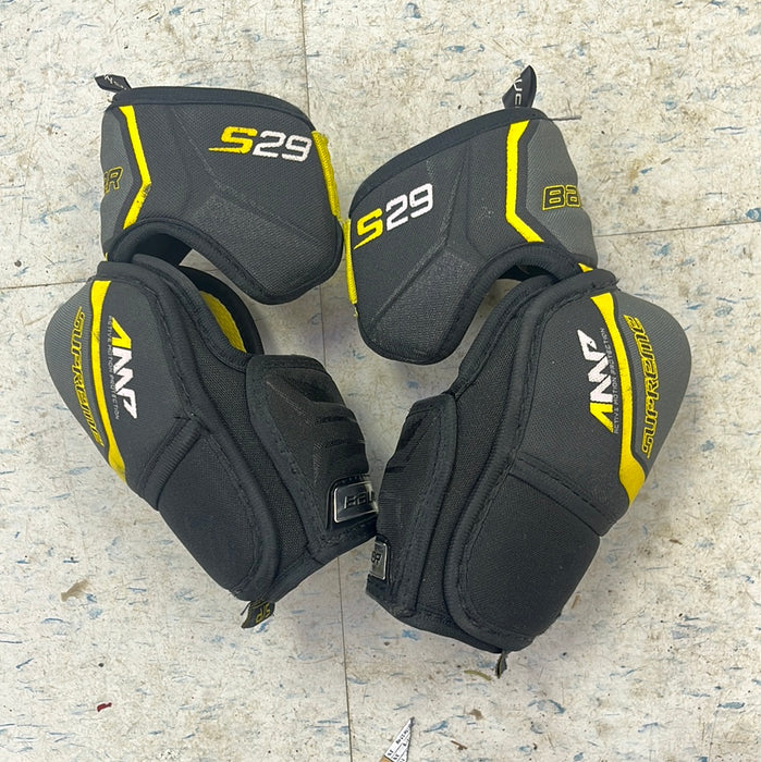 Used Bauer Supreme S29 Junior Small Elbow Pads