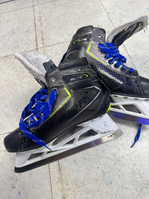 Used Bauer Elite Goal Skates 5.0 Fit 2 Intermediate