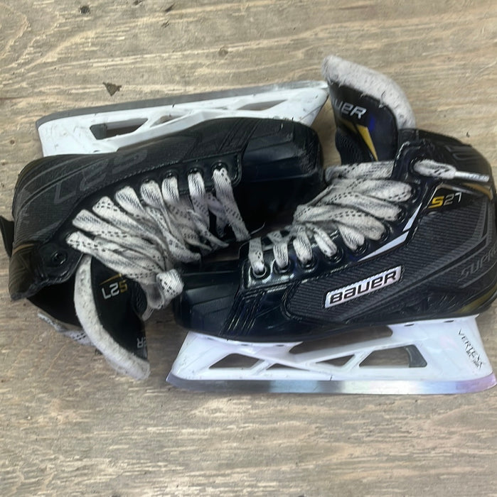Used Bauer Supreme S27 Size 3.5 Goal Skates