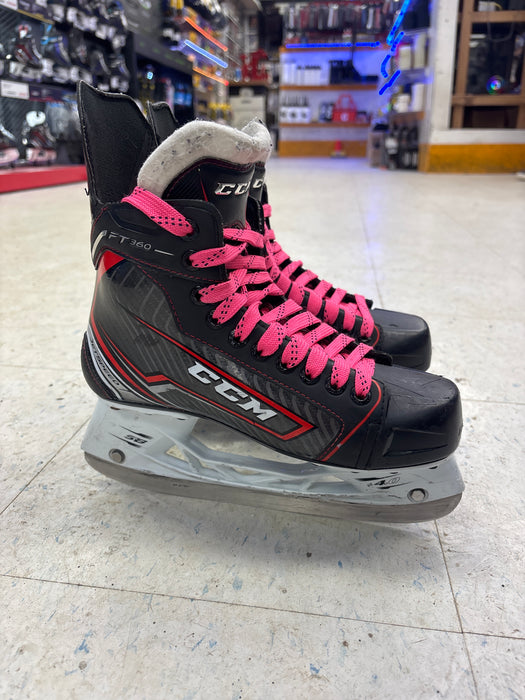 Used CCM JetSpeed FT360 Player Skates Junior Size 5