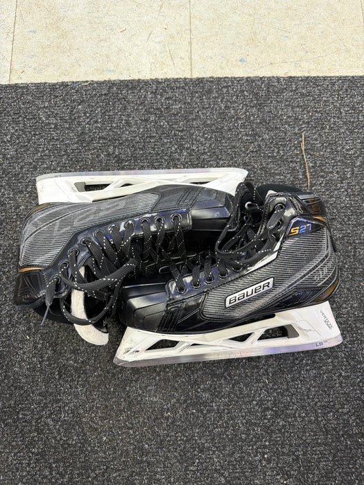 Used Bauer Supreme S27 Size 9.5EE Goal Skates