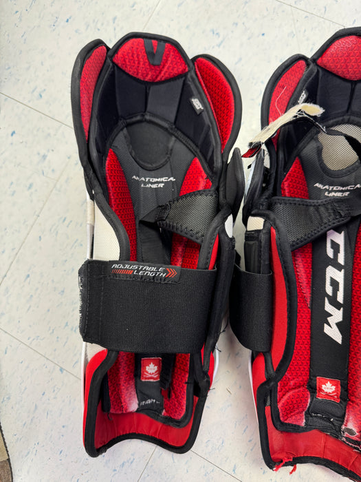 Used CCM Jetspeed FT4 Pro Shinpads 15”