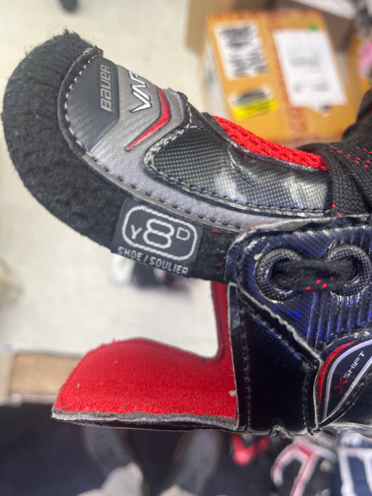 Used Bauer Vapor X Shift Size 8 Youth Skates