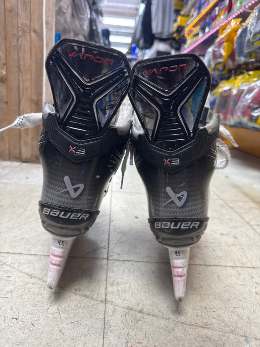 Used Bauer Vapor X3 Skates Size 4.5D