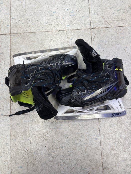 Used Bauer Elite Size 1.5 D Goal Skate