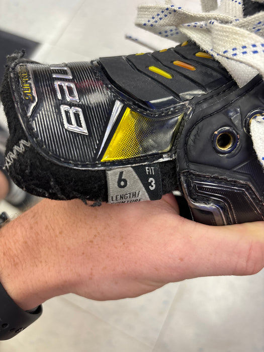 Used Bauer Supreme Ultra Sonic 6.0 Fit 3 Skates