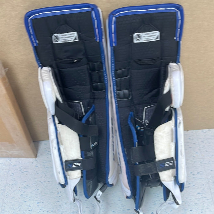 Used Bauer Supreme S29 32+1 Goal Pads