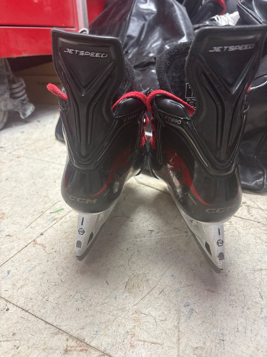 Used CCM Jetspeed FT 890 Skates Size 1.0