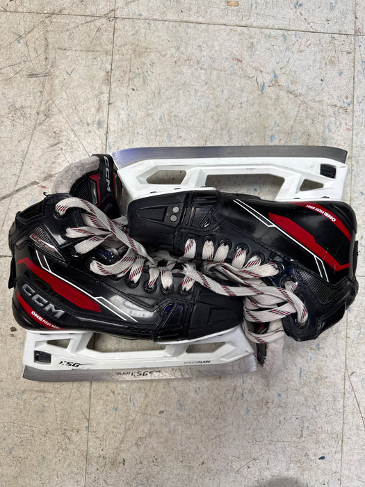 Used CCM EFLEX 6.9 Goal Skates Size 3.0