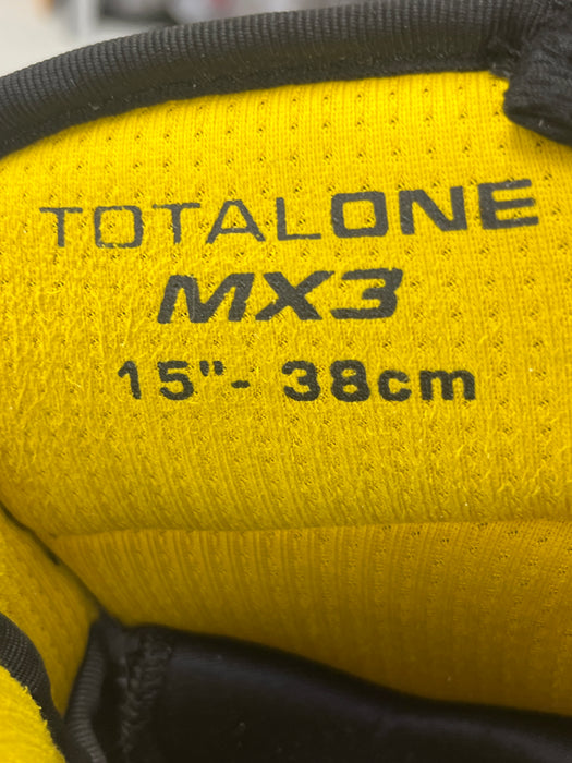 Used Bauer Supreme Total One MX3 15" Gloves