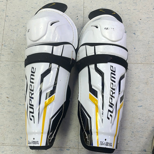 Used Bauer Supreme 150 14” Shin Pads