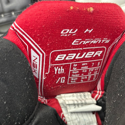 Used Bauer NSX Youth Large Player Pants