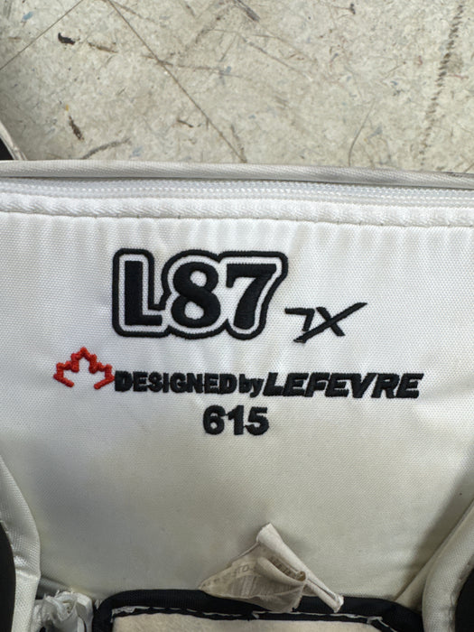 Used True Lefevre L87 Goalie Catcher and Blocker Pair Senior