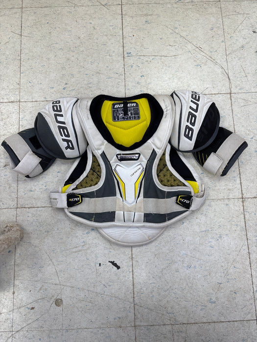 Used Bauer Supreme S170 Junior Large Shoulder Pads