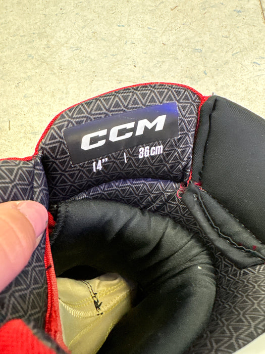 Used CCM Custom Team Gloves 14" Senior