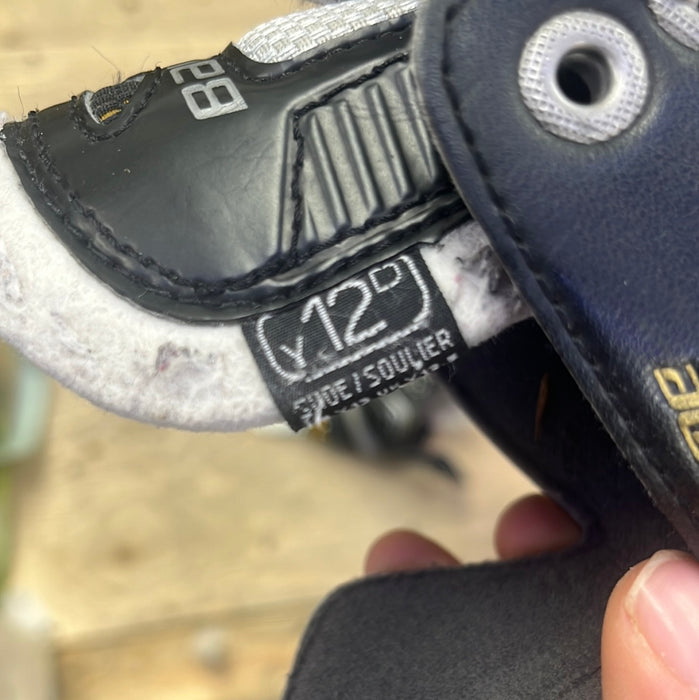 Used Bauer Supreme One60 Size 12 Youth Skates