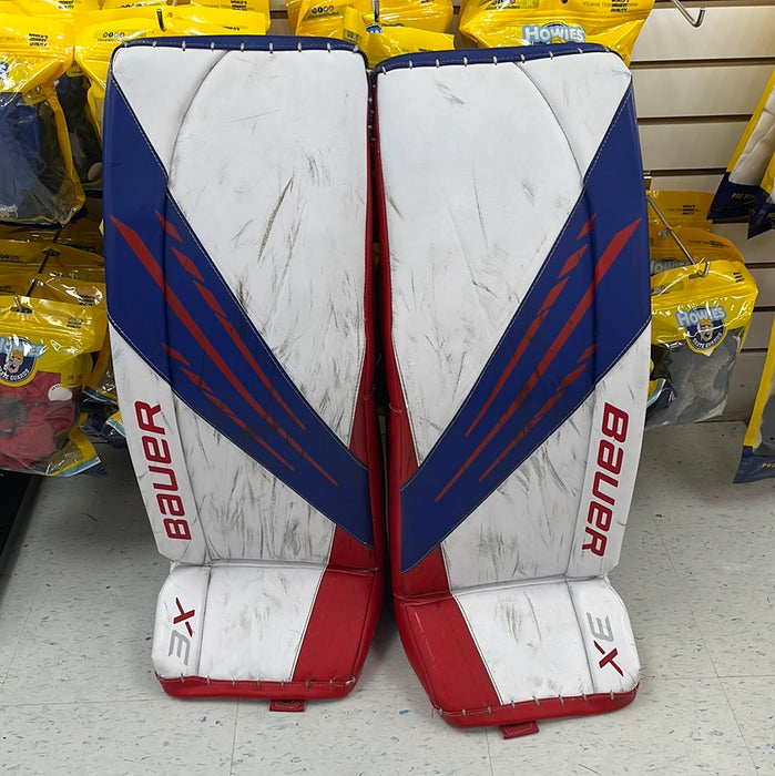 Used Bauer Vapor 3X Pro Custom Senior Small 33+1 Goalie Pads