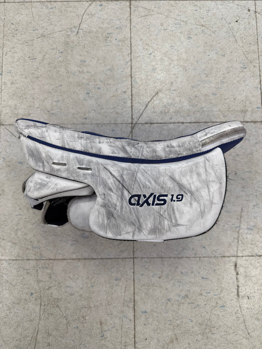 Used CCM Axis 1.9 Goalie Blocker Intermediate