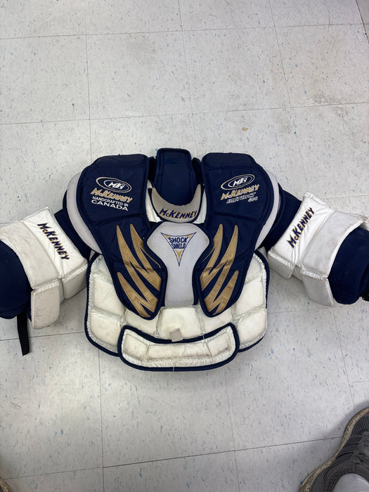 Used McKenney Instinct 490 Intermediate Medium Chest Protector