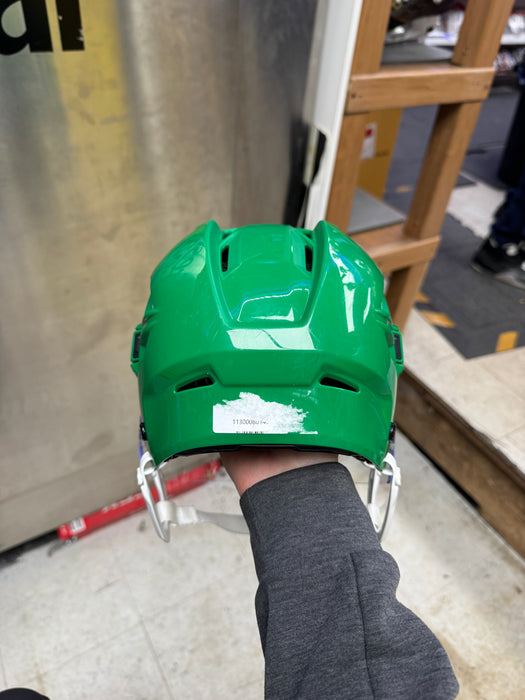 NHL Leafs Pro Stock St Pattys CCM TACKS X Helmet Senior Small